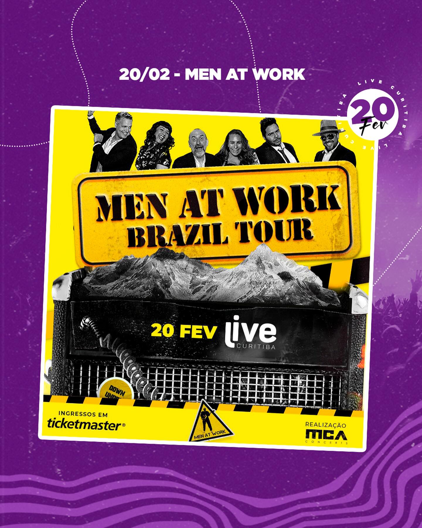 Men At Work - Facebook/Reprodução