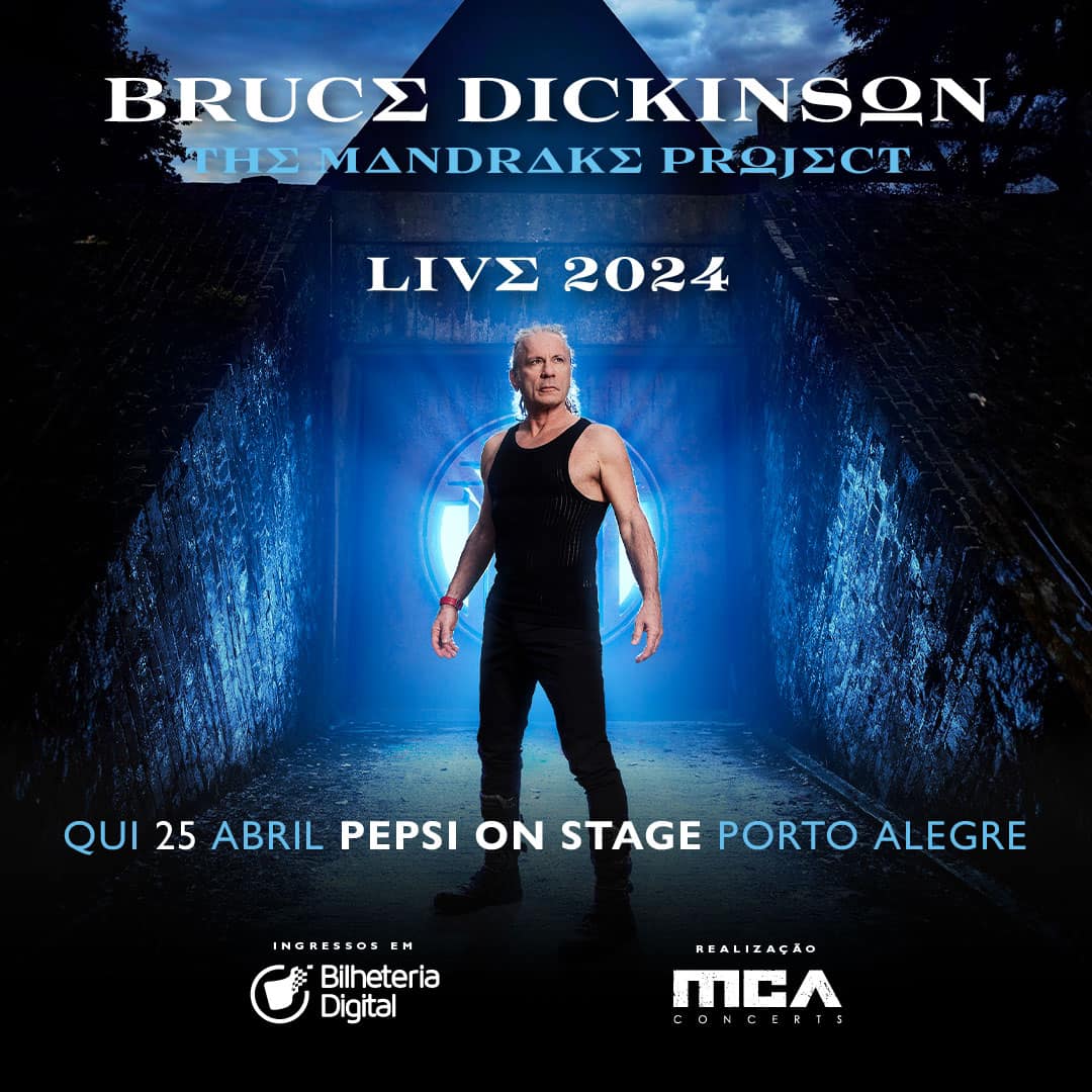 Bruce Dickinson - Reprodução/Facebook - Pepsi On Stage
